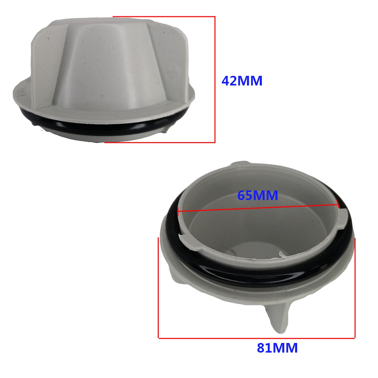 For Nissan Almera Headlamp Dust Cover LED bulb caps