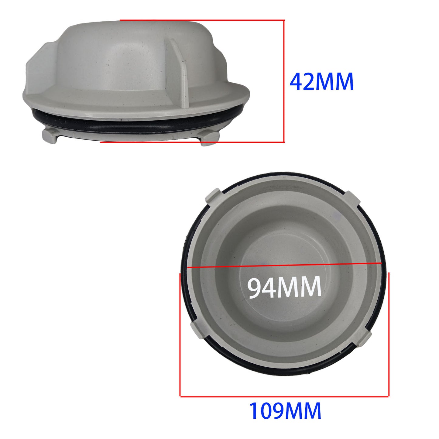 For Toyota Highlander Headlamp Dust Cover LED extended caps