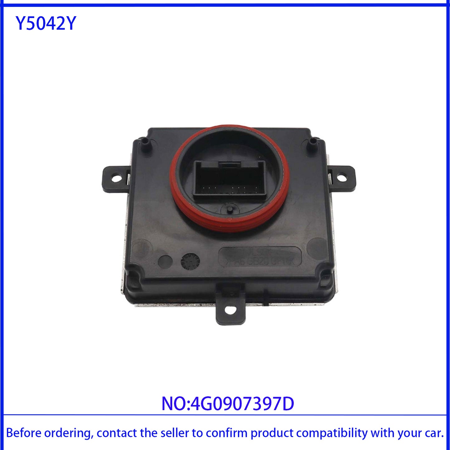 For VW Touareg Audi A6 A8 Headlight control module 4G0903697D 4G0907697D 401140244