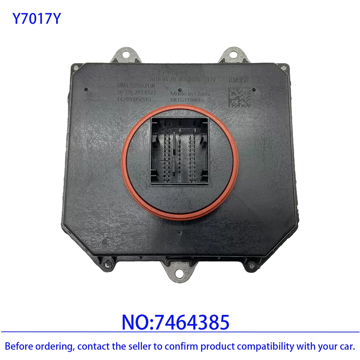 LED DRL Control Unit AFS Steering Module 63117354974 63117367261 for BMW X5 X6 F01 F02 F10