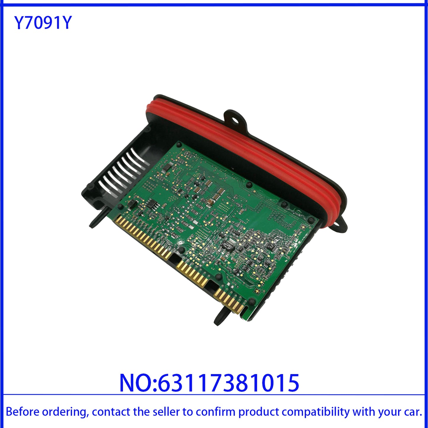 Headlight Module for BMW 7 Series F01 F02 Xenon Headlight LCI Controller AFS 63117361025 63117408425 63117381015